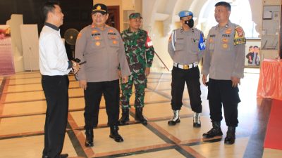Viral: Kapolsek Kalideres Cek Persiapan Pengamanan Ibadah Kenaikan Isa Al-Masih di Beberapa Gereja