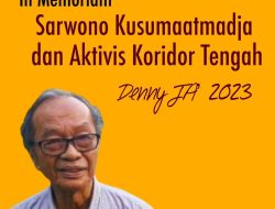In Memoriam: Sarwono Kusumaatmadja dan Aktivis Koridor Tengah