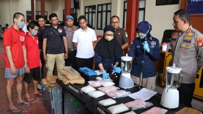 Viral: Polres Jakarta Pusat Ungkap dan Musnahkan Barang Bukti Narkotika Hasil Bulan Mei