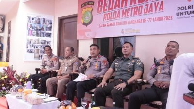 Viral: HUT Bhayangkara Ke- 77, Polda Metro Adakan Bakti Sosial, Religi, dan Bedah Rumah