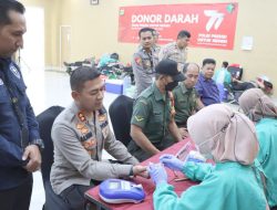 Viral: Bhayangkara Ke-77, Polresta Bandara Soetta Gelar Bakti Donor Darah TNI-Polri