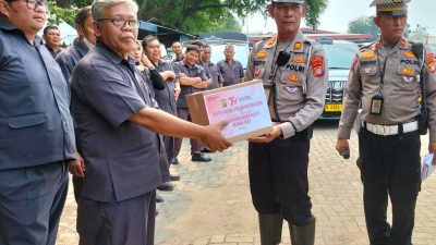 Viral: Sambut Hari Bhayangkara ke-77, Polresta Bandara Soetta Gelar Bakti Sosial