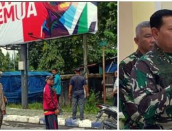 Dukung TNI, Copot Baliho Ganjar