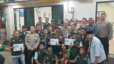 Viral: Polda Metro Pantau Giat Pos Kamling Juara 1 Lomba Satkamling dan Implementasi Program Polisi RW juga Halo Polisi