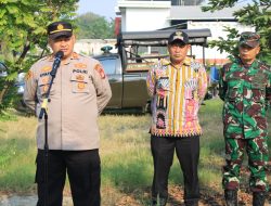 Viral: Polsek Kalideres dan 3 Pilar Gelar Apel Persiapan Pengamanan Perlintasan Aksi Unjuk Rasa