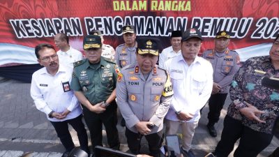 Polda Jatim Gelar Sispamkota, Buktikan Polri Siap Kawal Pemilu 2024