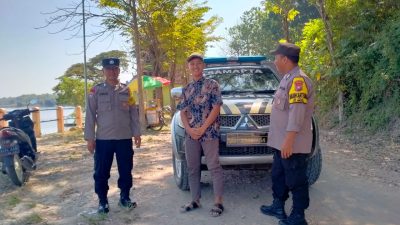 Polsek Bringin Patroli Waduk Pondok di Ngawi, Ciptakan Rasa Aman Pengunjung