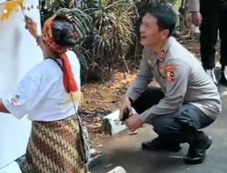 Viral: Meriahkan HUT ke-78 RI, Lemdiklat Polri Gelar Lomba Lukis  Jakarta.Lemdiklat Polri