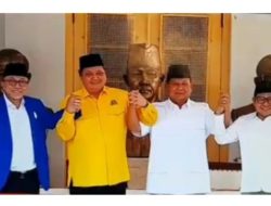 SAH Partai Golkar dan PAN Resmi Mendeklarasikan Dukungannya Kepada Prabowo Subianto