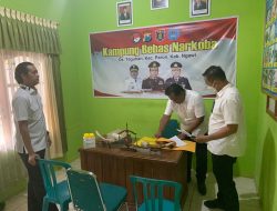 Tim Polda Jatim Tinjau Kampung Bebas Narkoba di Ngawi