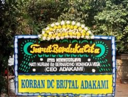Heboh  ! Pinjol Adakami Dikirimi Karangan Bunga Turut Berduka Cita, Ini Pemimpinnya Bernardino Moningka Vega