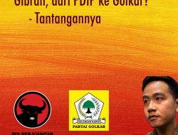 Gibran, Dari PDIP Ke Golkar?