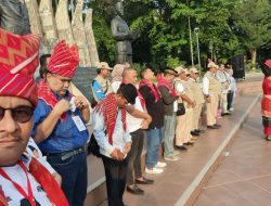 PPIR Bersama Masyarakat Adat Karo Bersatu Deklarasi Mendukung Prabowo Gibran