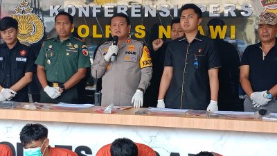 Kurang dari 24 Jam Satreskrim Polres Ngawi Amankan 11 Tersangka Pembakaran 2 Motor