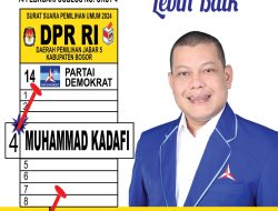 3 Program Muhammad Kadafi Calon Legislatif DPR-RI Untuk Kabupaten Bogor Lebih Baik
