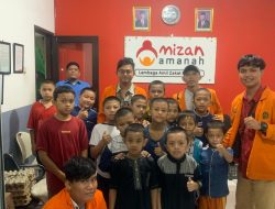 Bem Universitas Mulia Pratama Berikan Baksos Di Yayasan Yatim Piatu Amizan
