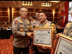 Mantap, Polres Ngawi Terima Penghargaan dari Kapolda Jatim