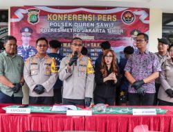 Polsek Duren Sawit Tangkap Pelaku Tawuran Yang Mengakibatkan Kematian di Klender
