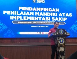 Lapas Kediri Ikuti Pendampingan Penilaian Mandiri Atas Implementasi SAKIP di Kanwil Kemenkumham Jawa Timur