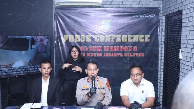 Unit Reskrim Polsek Mampang Ungkap Kasus Pengancaman
