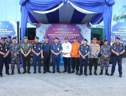 Kapolres Pelabuhan Tanjung Priok Hadiri Apel Gelar Pasukan Penyelenggaraan Angkutan Laut Lebaran Tahun 2024