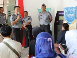 Wujudkan WBK, Lapas Kelas IIA Kediri Gelorakan Sosialisasi Kepada Pengunjung dan Masyarakat