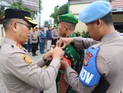Apel Gelar Pasukan Operasi Ketupat Jaya-2024 Polres Pelabuhan Tanjung Priok