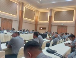 Lapas Kediri Ikuti Rapat Evaluasi Capaian Realisasi Anggaran Triwulan I Tahun Anggaran 2024