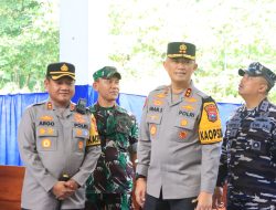 Kapolda Jatim Cek Pospam Lebaran di Ngawi, Pastikan Mudik Ceria Musik Penuh Makna