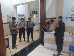 Lapas Kediri Kedatangan Sambang Patroli Polres