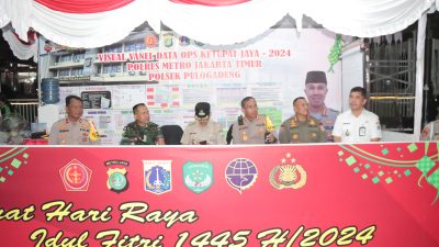 Kapolres Metro Jaktim Pimpin Patroli Kamtibmas Pada Malam Takbir Idul Fitri 1446 H