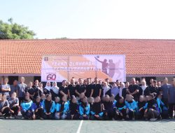 Hari Bakti Pemasyarakatan Ke-60, Lapas Kediri Gelar Upacara Pembukaan Pekan Olahraga