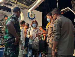 KKP Terjunkan Kapal Pengawas Bantu Evakuasi Warga Pengungsi Erupsi Gunung Ruang
