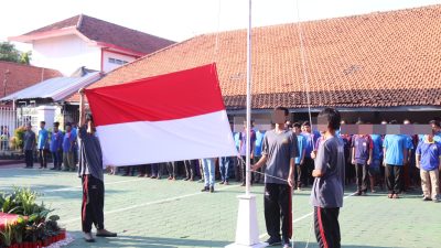 Maknai Hari Kesadaran Nasional, WBP Lapas Kediri Jadi Petugas Upacara