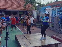 Dipandu 2 Instruktur Cantik, Ratusan WBP ikuti Senam Bersama Pembinaan Jasmani