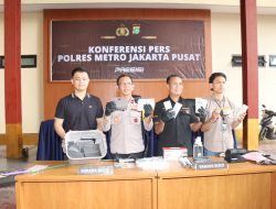 Polsek Metro Gambir Tangkap Pelaku Peredaran Dollar Palsu