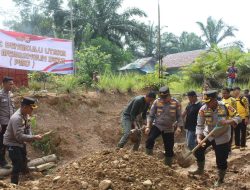 “Polisi Membangun Desa”(PMD), Program Unggulan Polres Bengkulu Utara Jelang Hari Bhayangkara Ke-78