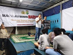 Polres Metro Jakarta Pusat Adakan Sosialisasi Bahaya Narkoba