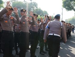 Polri Siapkan 1.676 Personil, Amankan Obyek Vital di Wilayah Jakarta Pusat