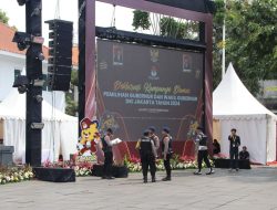 100 Personel Gabungan Amankan Deklarasi Kampanye Damai di Taman Fatahilah