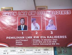Suwardy Terpilih Kembali Jadi Anggota LMK RW 014 Kalideres