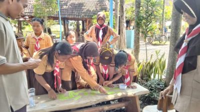 Kegiatan Tengah Semester SDN Grudo 3 dilaksanakan di Jahe Klenting dan Musium Trinil Ngawi