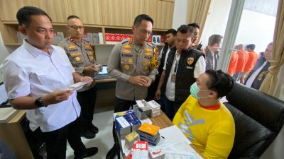 Polres Metro Jakbar Ungkap Sindikat Rekening Judi Online Di Cengkareng, Enam Tersangka Gunakan Narkoba