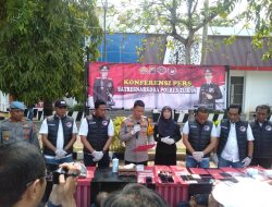 Press Rilis Ungkap Kasus Penangkapan Peredaran Narkoba Polres Tuban