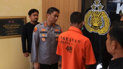 Polres Ngawi Gelar Konferensi Pers Ungkap Kasus Narkoba