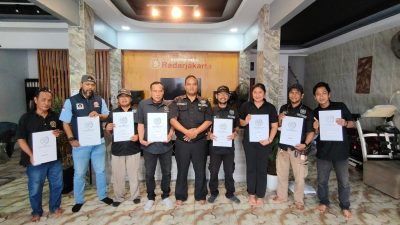 Pokja PWI Kepolisian Jakarta Barat Perubahan Pengurus