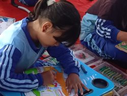 Program CSR Indomaret Bidang Pendidikan dan Kesehatan di SDN GRUDO 3 Ngawi Tentang PSN dan Lomba Mewarnai 