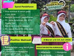 MIN 2 Lampung Selatan Buka PPDB 2026/2027, Cetak Generasi Berprestasi dan Berakhlak Mulia