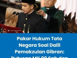 Pakar Hukum: Putusan MK 90 Sah, Pemakzulan Gibran Tak Sederhana