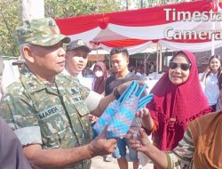 Danramil Paron Dampingi Kajari Ngawi dalam Bakti Sosial Hari Bhakti Adhyaksa ke-66